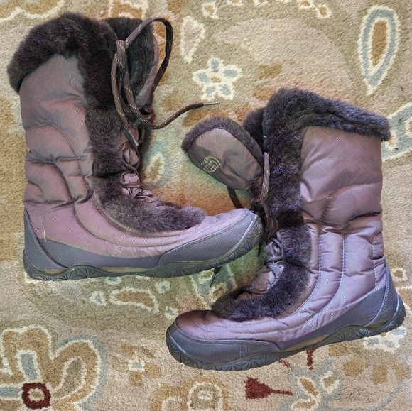 North Face Winter Boots sz 9 - Picture 2 of 5